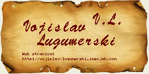 Vojislav Lugumerski vizit kartica